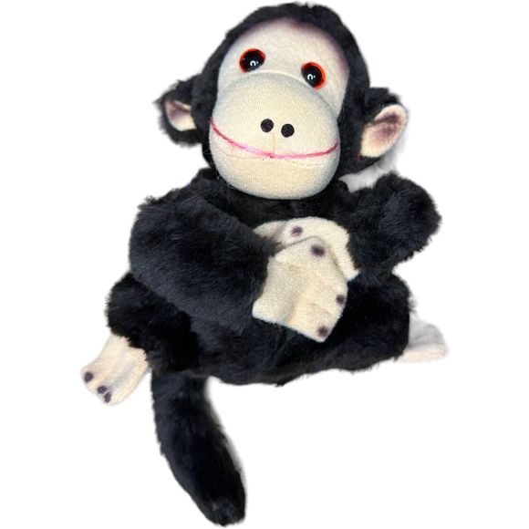 Vintage 1979 Russ Shy Guy Chimpanzee Monkey 7” Plush Stuffed Animal Rare HTF - Picture 3 of 16